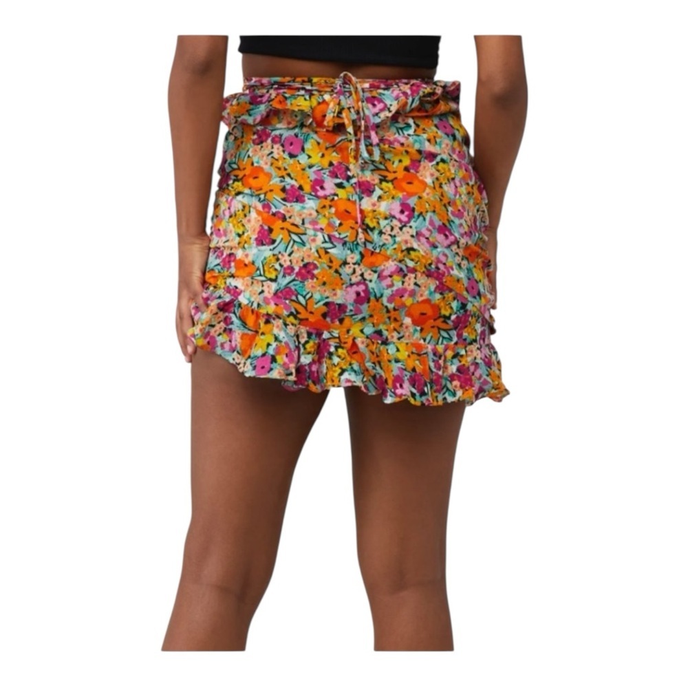 For Love & Lemons Kira Skirt In Multi NWOT - Picture 4 of 7